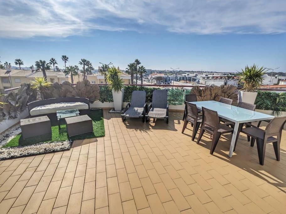 Apartamento Penthouse With Sea View & Private Terrace Guia  Exterior foto